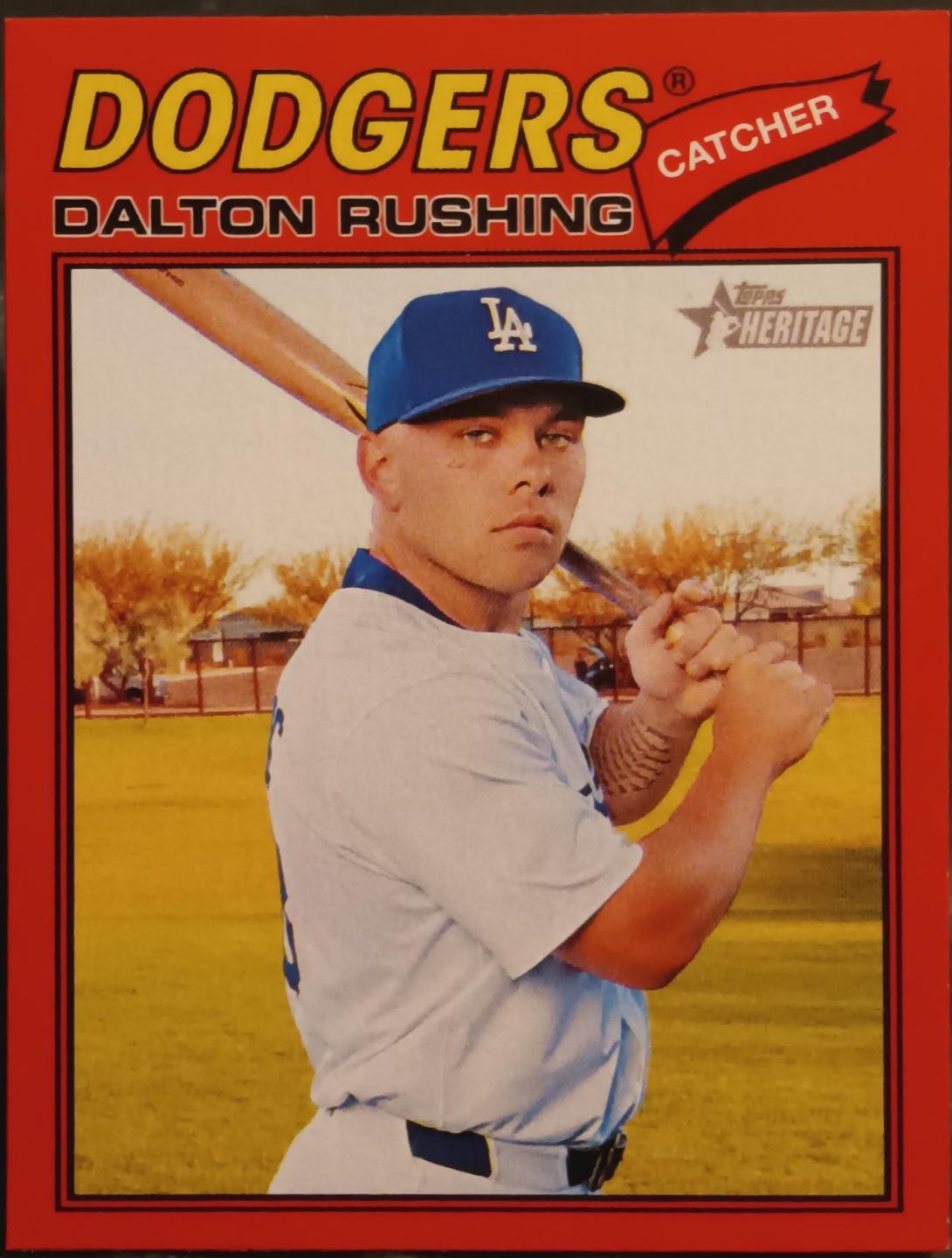 Dalton Rushing [Red Bordered] #246