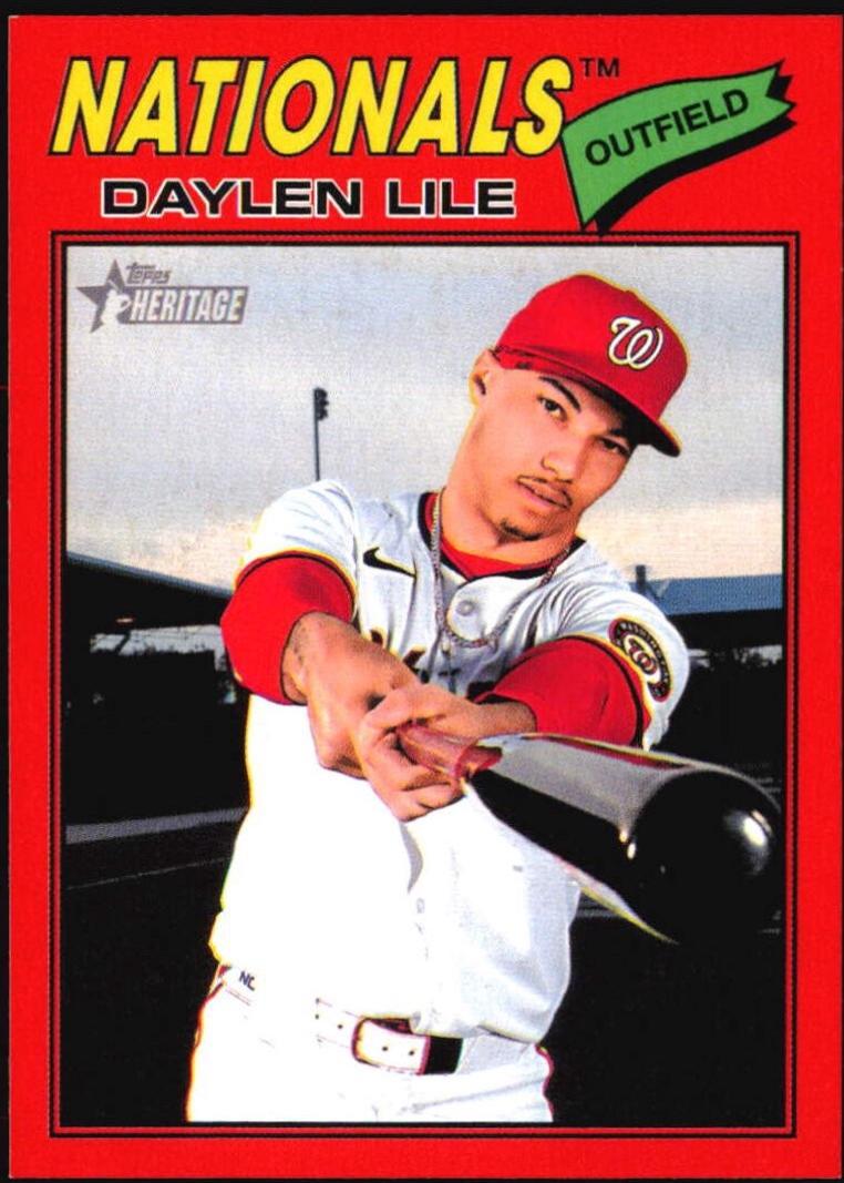 Daylen Lile [Red Bordered] #124