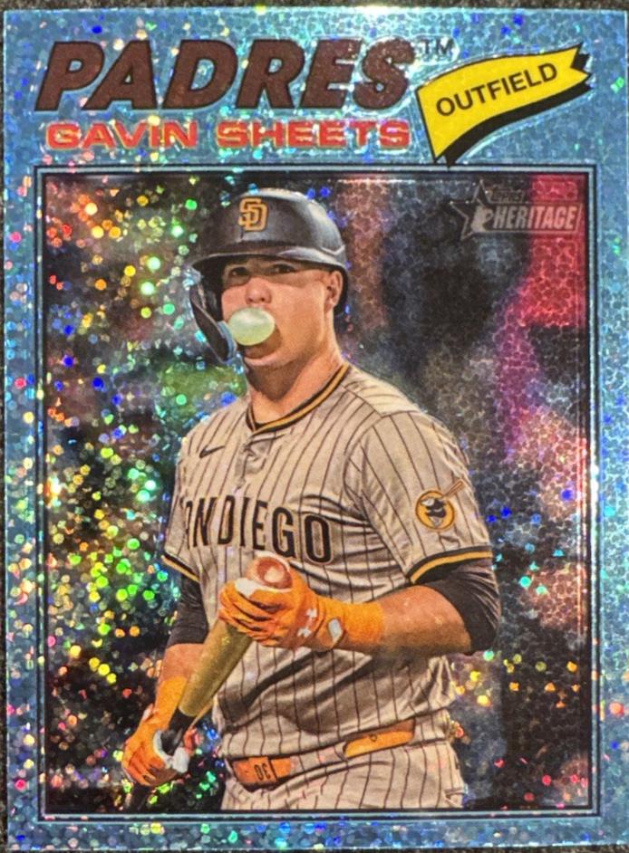 Gavin Sheets [Light Blue Sparkle Chrome] #127