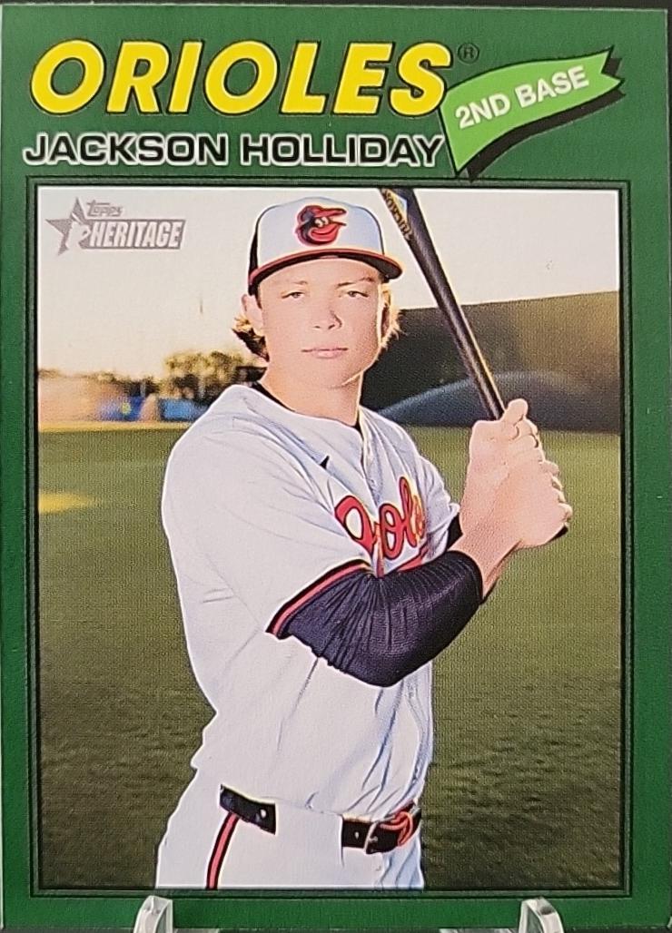 Jackson Holliday [Dark Green Bordered] #218