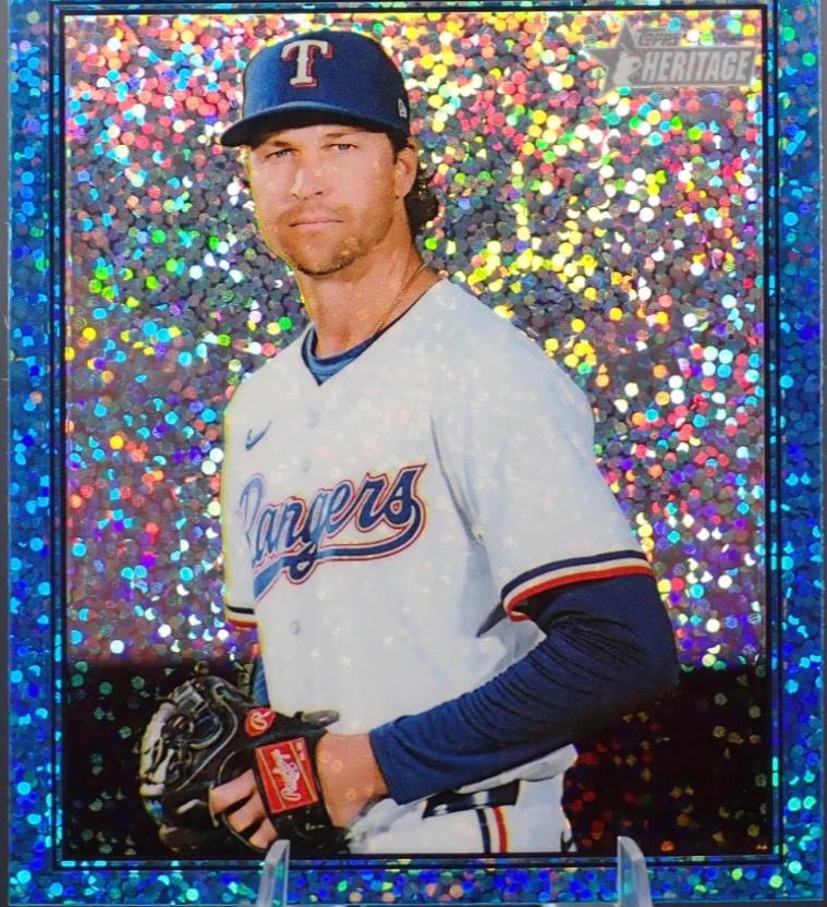 Jacob deGrom [Light Blue Sparkle Chrome] #98