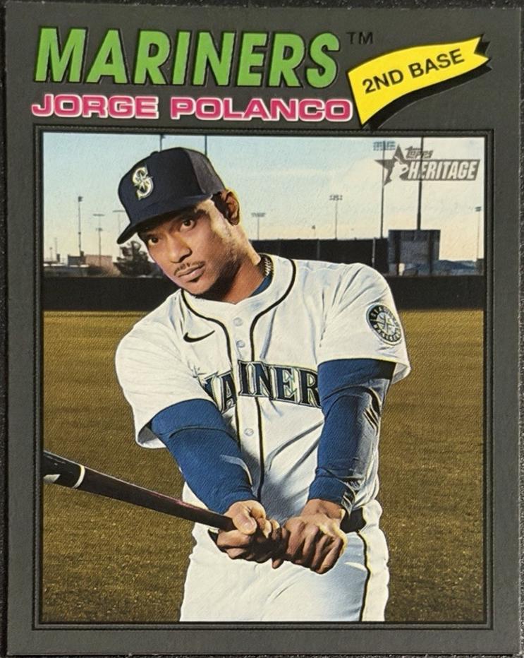 Jorge Polanco [Dark Gray Bordered] #135