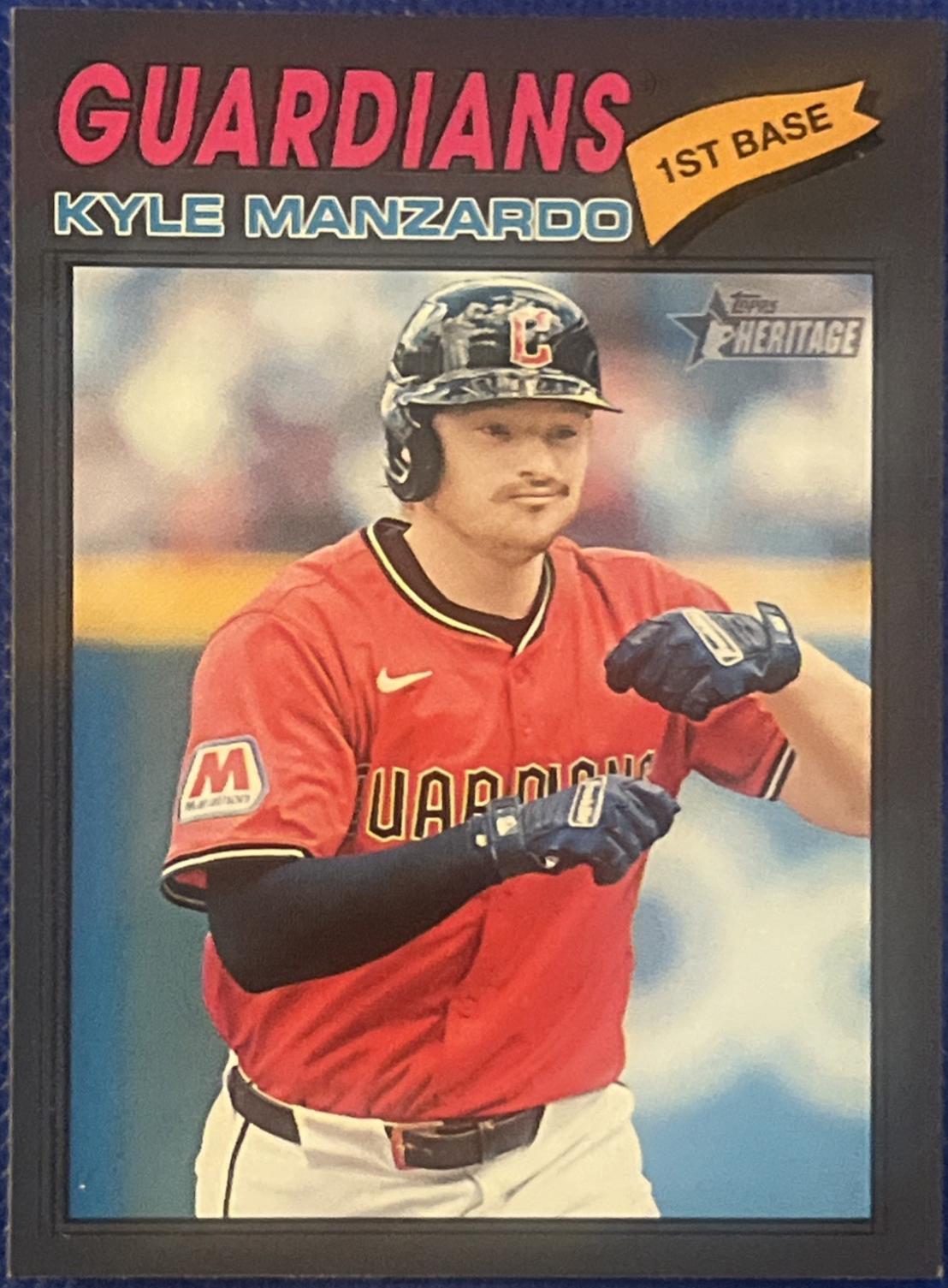 Kyle Manzardo [Dark Gray Bordered] #133