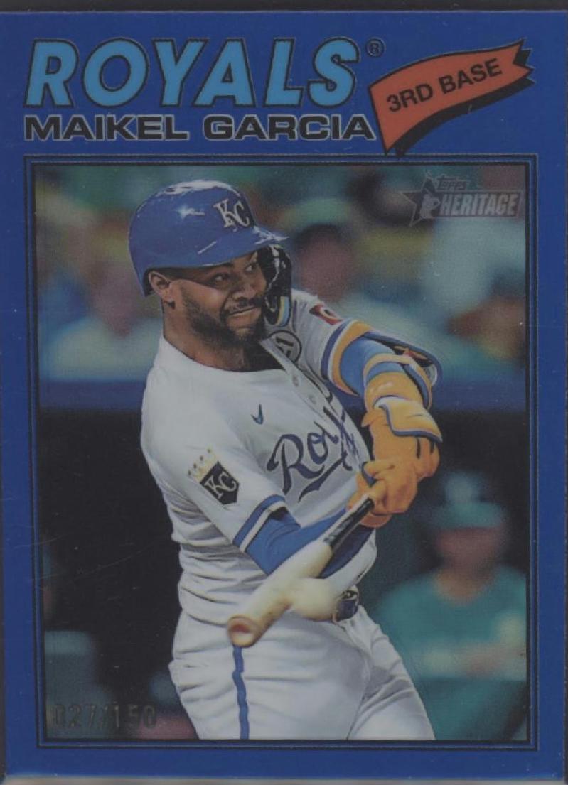 Maikel Garcia [Blue Bordered Chrome] #84