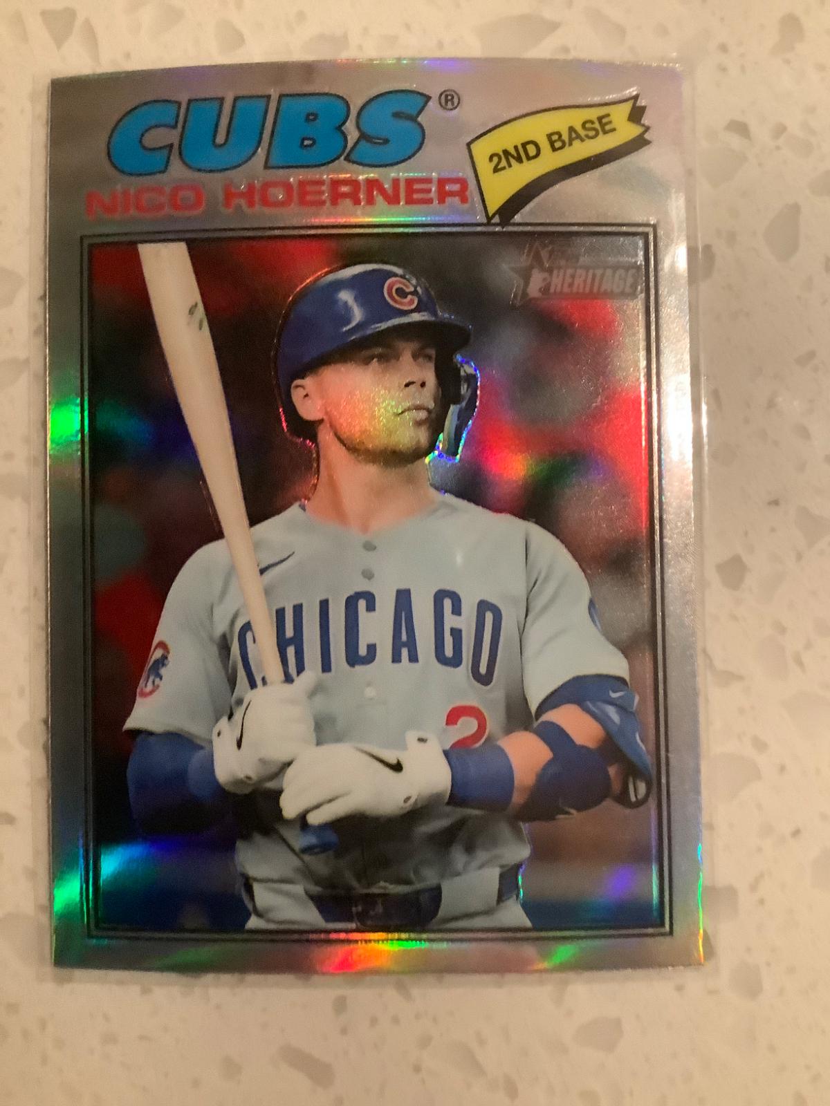 Nico Hoerner [Refractor Chrome] #28