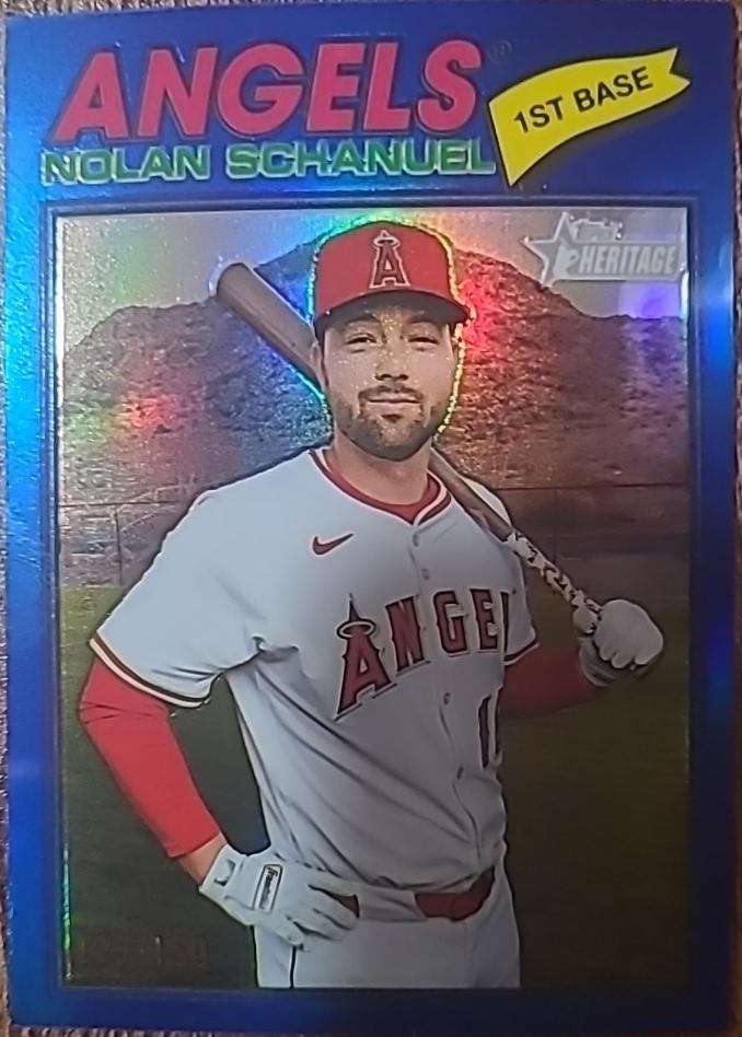 Nolan Schanuel [Blue Bordered Chrome] #117
