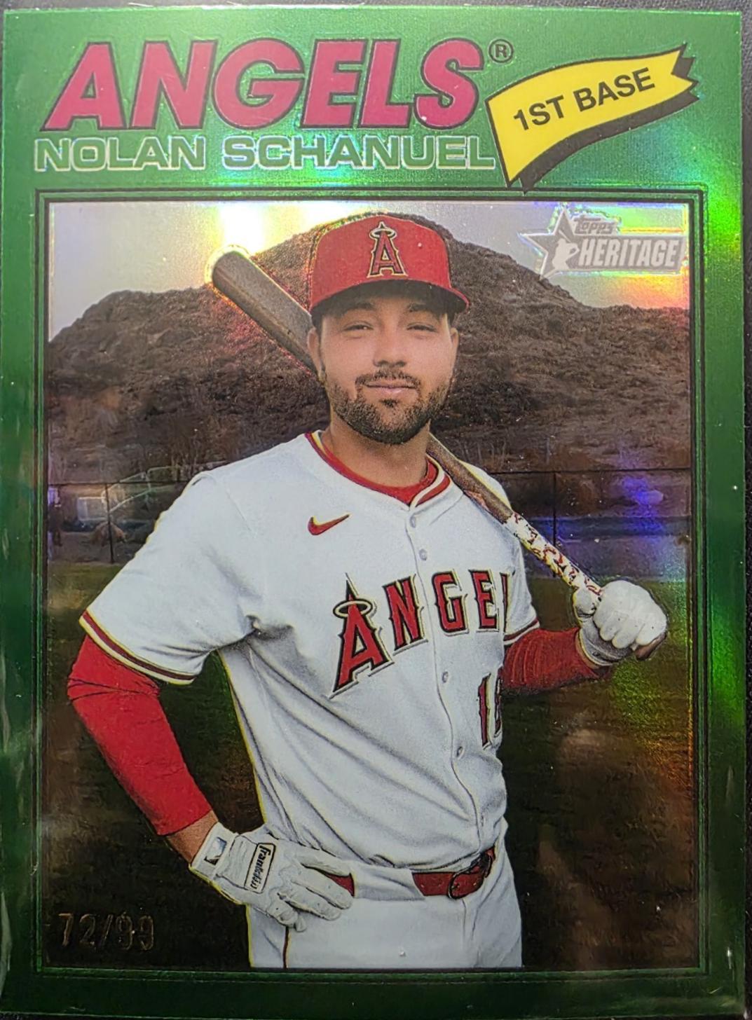 Nolan Schanuel [Green Bordered Chrome] #117