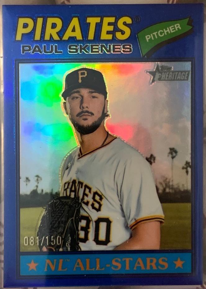 Paul Skenes [Blue Bordered Chrome] #33