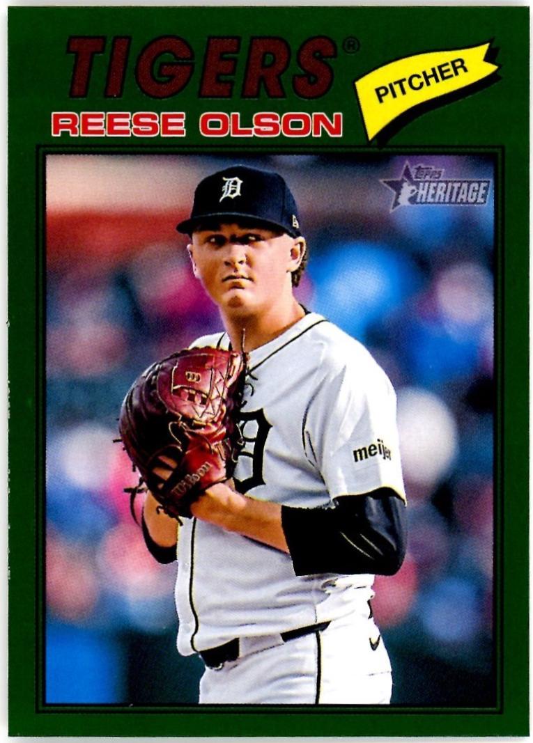 Reese Olson [Dark Green Bordered] #71