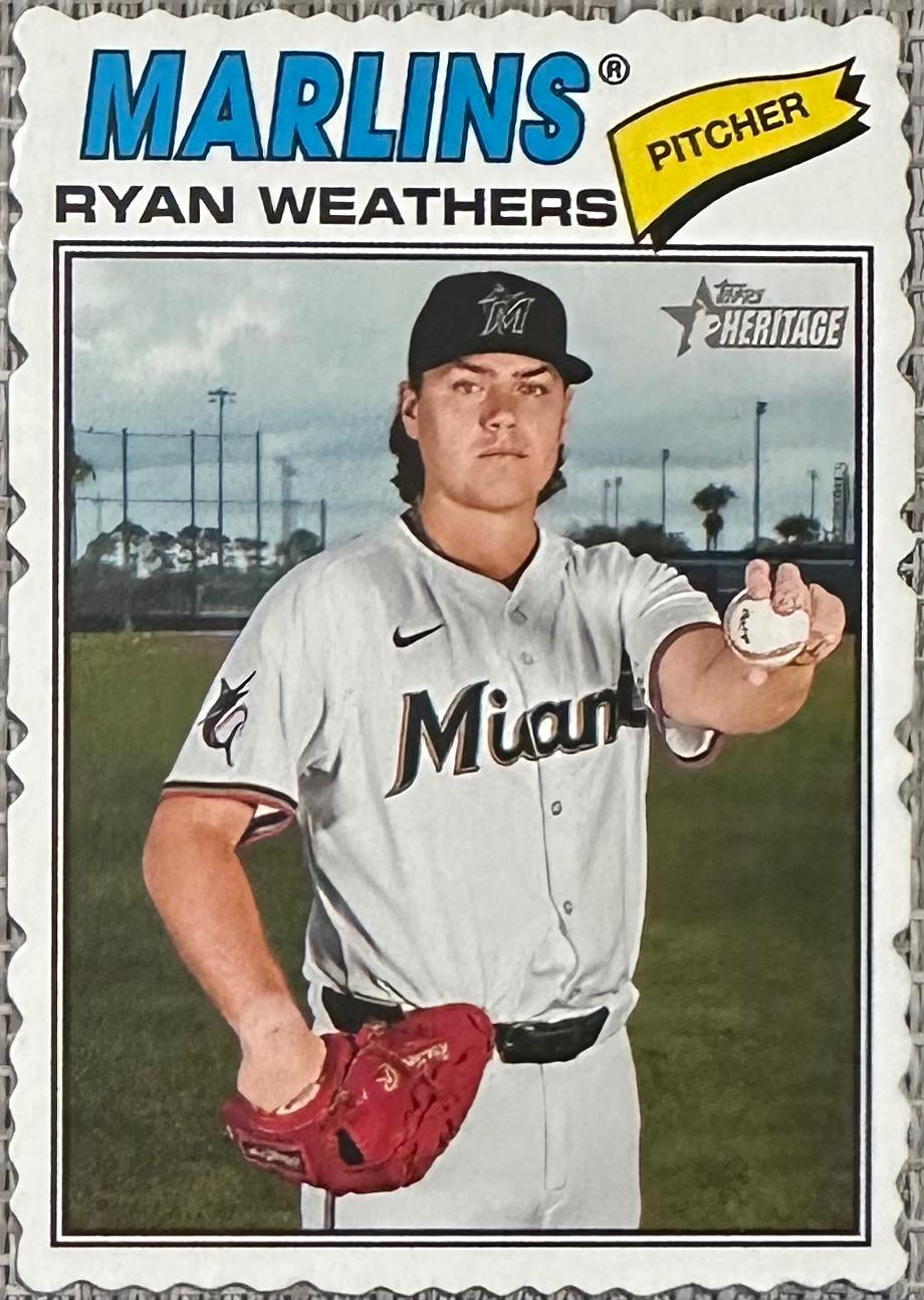 Ryan Weathers [Deckle Edge] #307