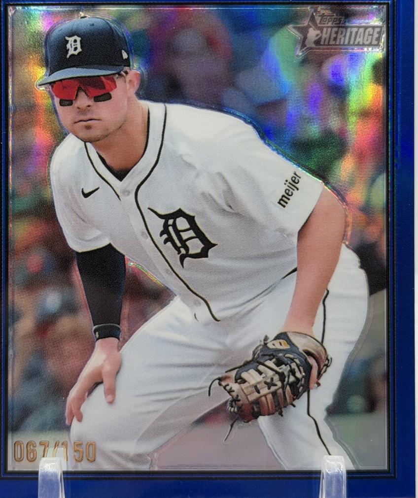 Spencer Torkelson [Blue Bordered Chrome] #106