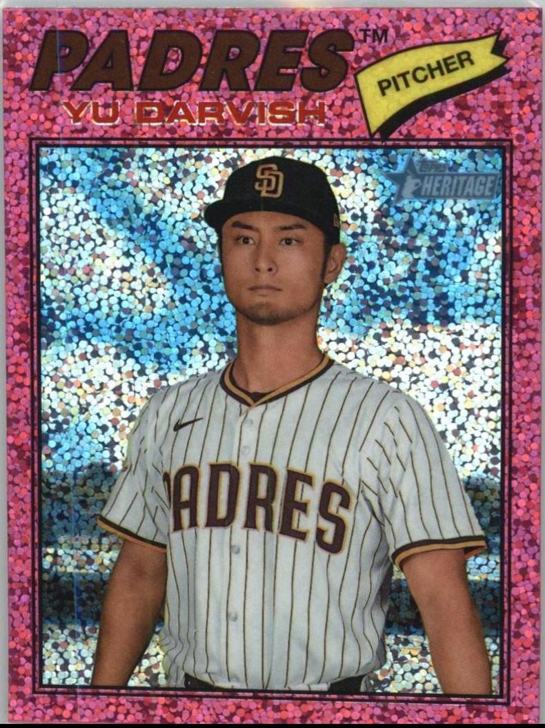 Yu Darvish [Pink Sparkle Chrome] #120