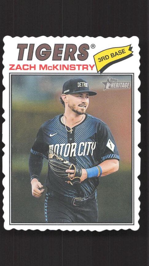 Zach McKinstry [Deckle Edge] #398