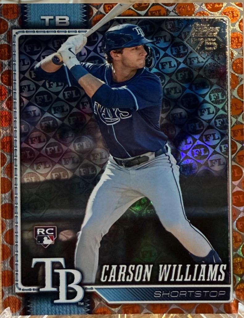 Carson Williams [Orange Spring Training] #25