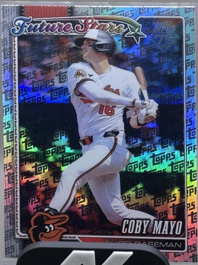 Coby Mayo [Topps Foil Pattern] #72