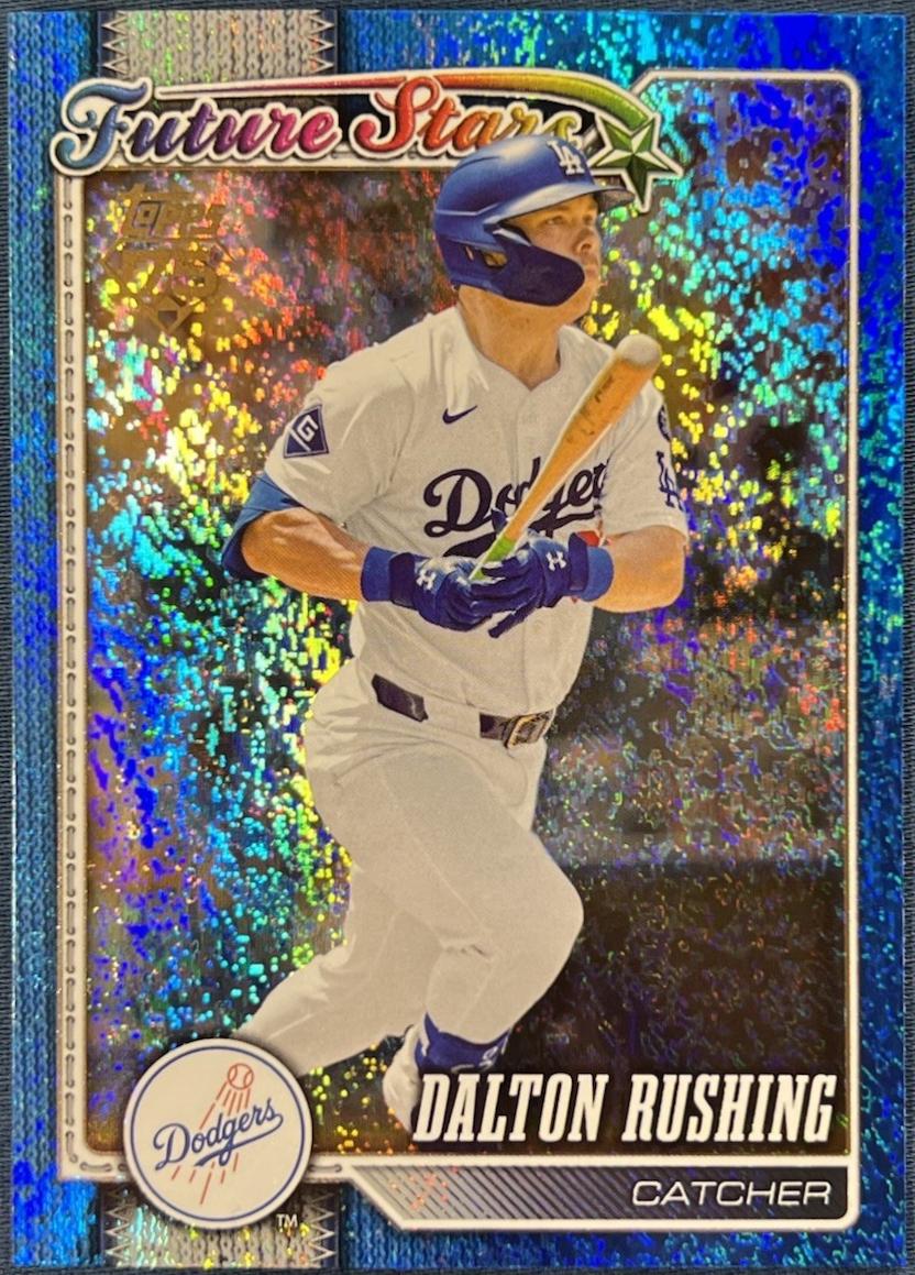 Dalton Rushing [Blue Holo] #103