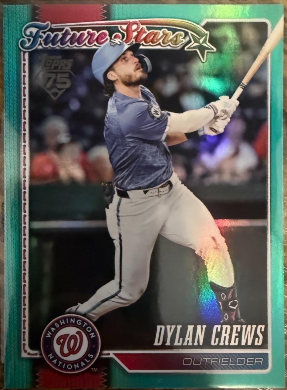 Dylan Crews [Aqua Holo] #86