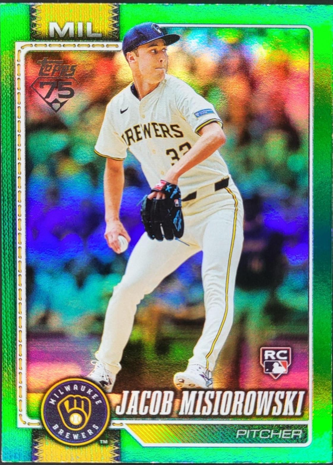 Jacob Misiorowski [Green Rainbow] #10