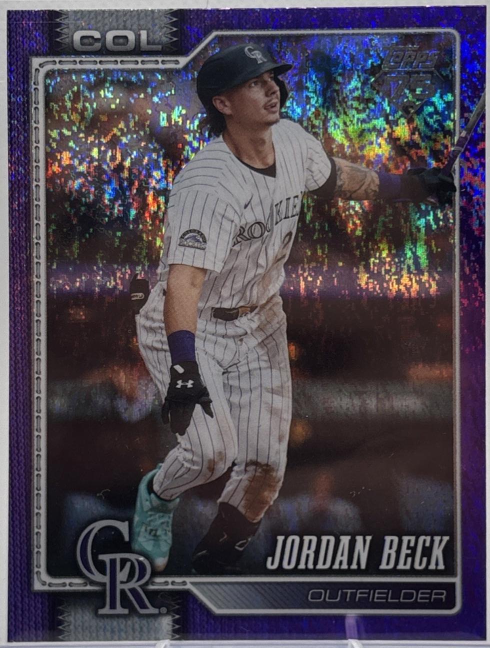Jordan Beck [Purple Holo] #12