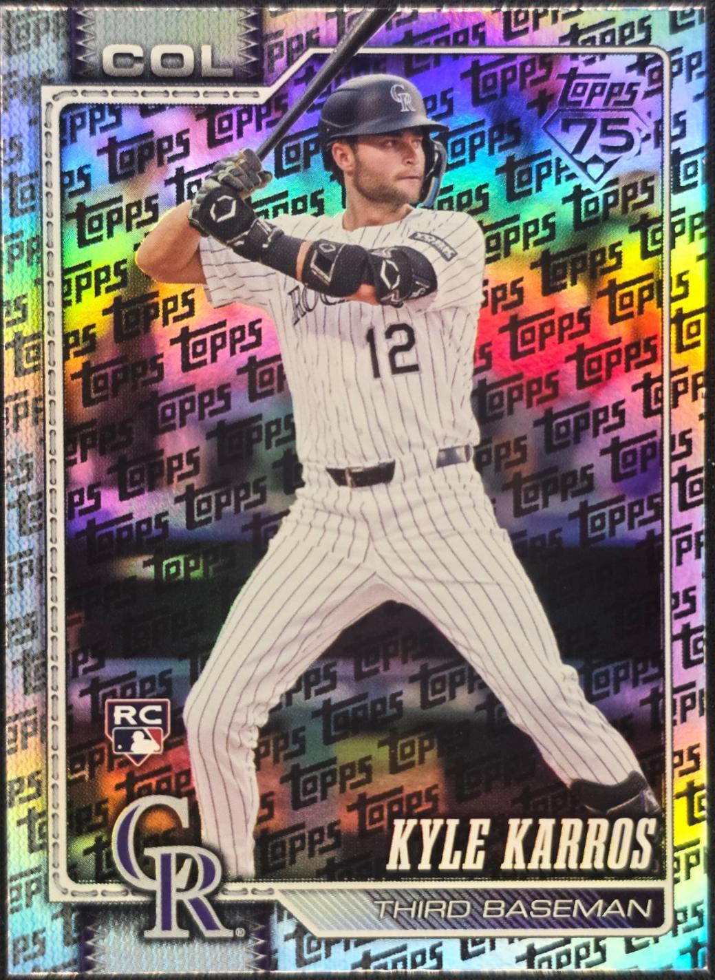 Kyle Karros [Topps Foil Pattern] #334