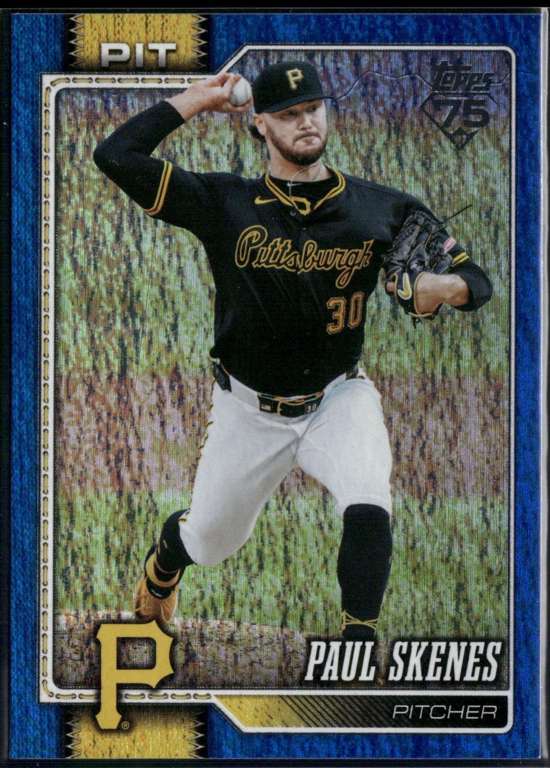 Paul Skenes [Blue Holo] #100