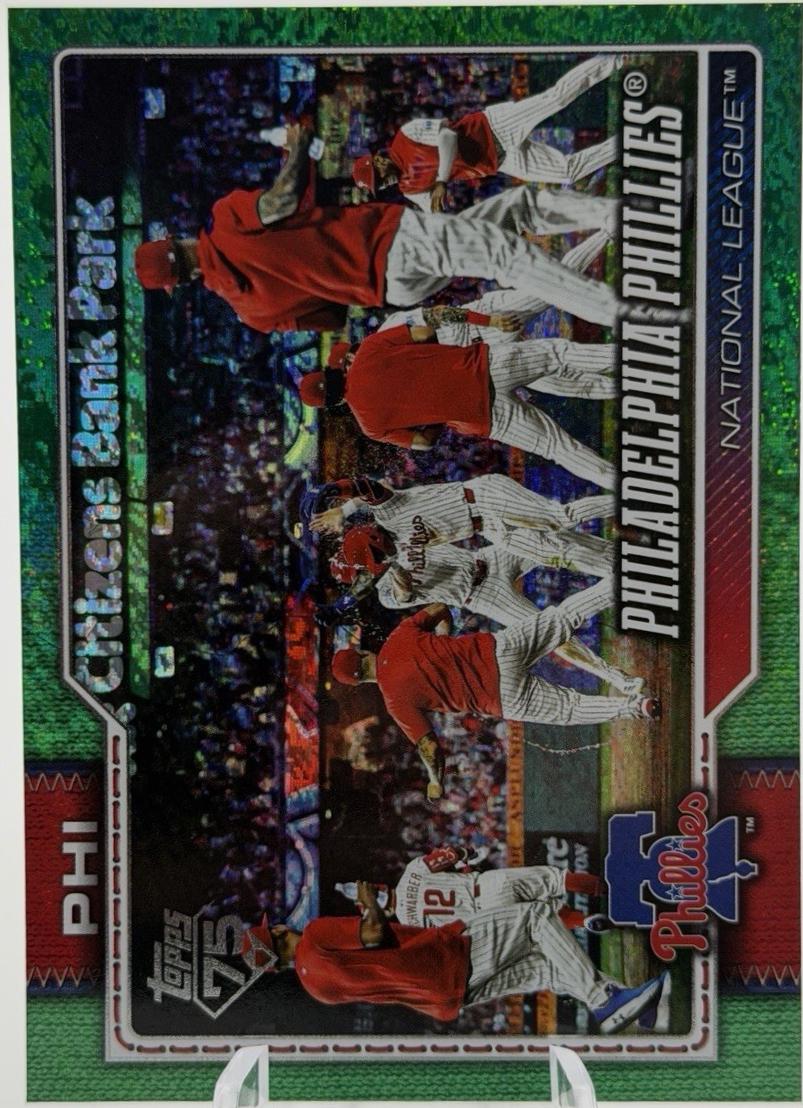 Philadelphia Phillies [Green Holo] #295