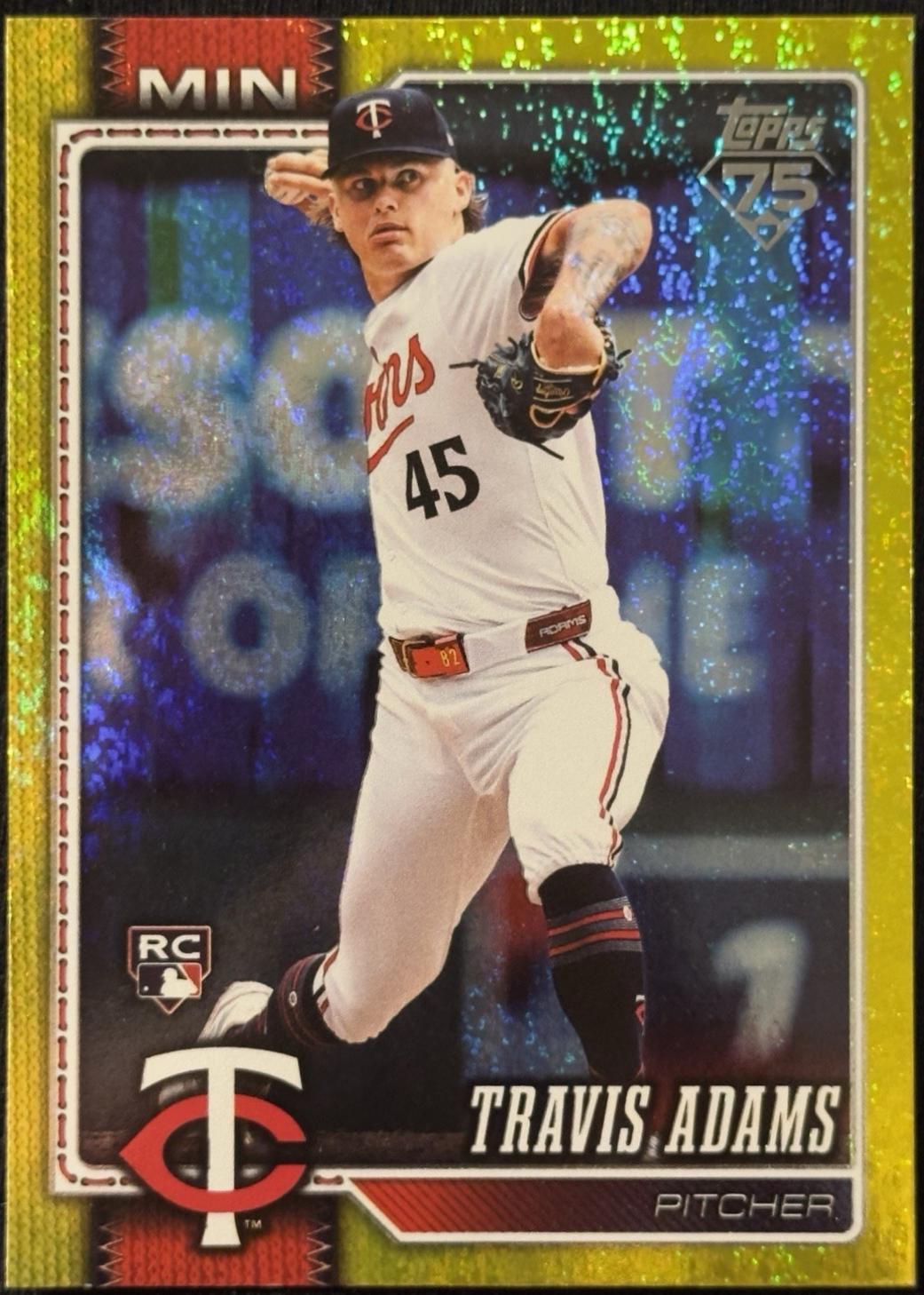 Travis Adams [Yellow Holo] #149