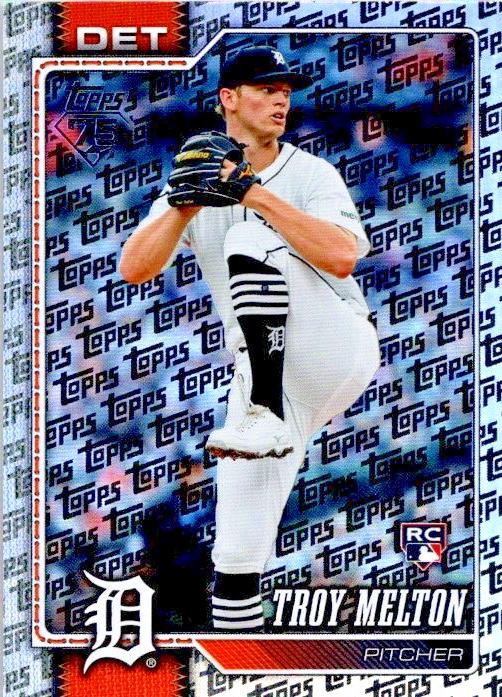 Troy Melton [Topps Foil Pattern] #212