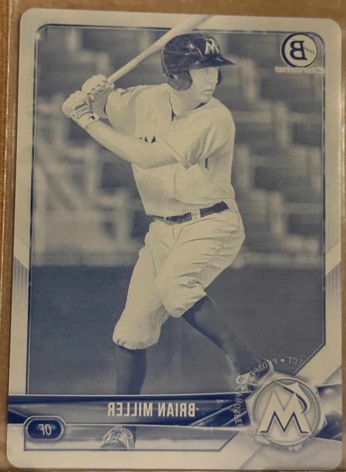 Brian Miller [Printing Plate] #BCP-60