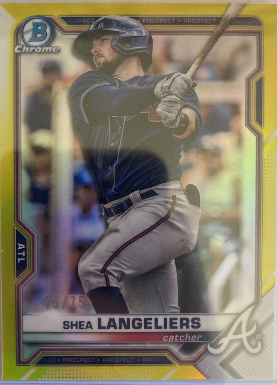 Shea Langeliers [Yellow Refractor] #BCP-28