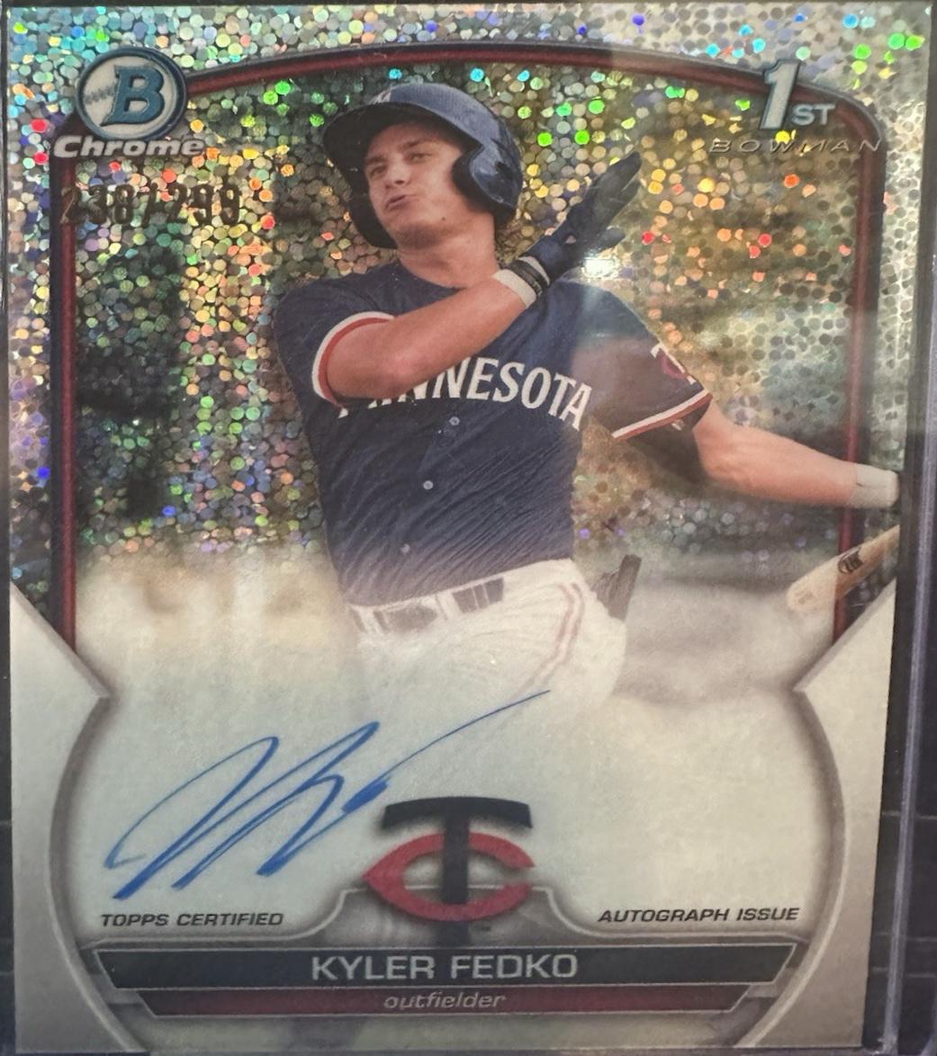 Kyler Fedko [Orange Shimmer] #CPA-KF
