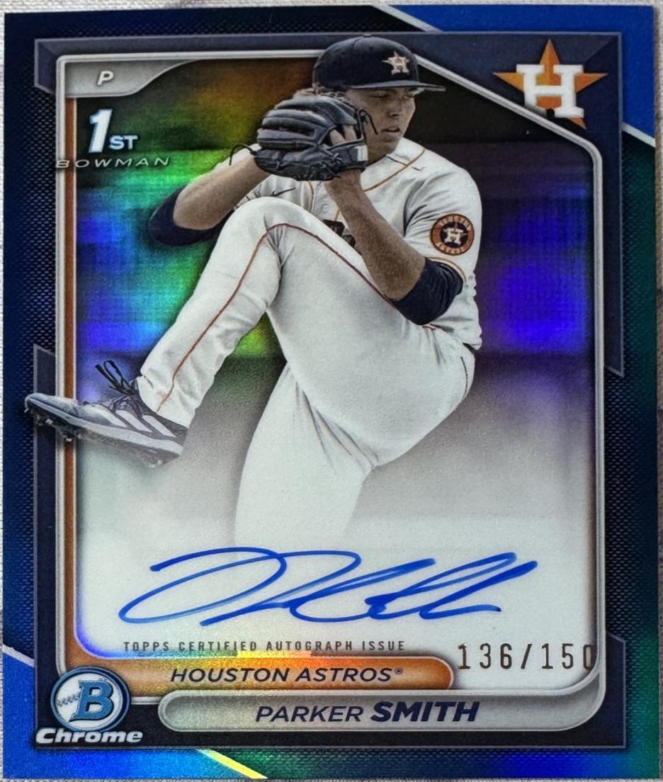 Parker Smith [Blue Refractor] #CPA-PSM