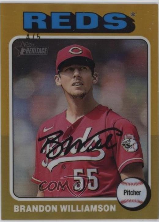 Brandon Williamson [Gold Chrome] #264