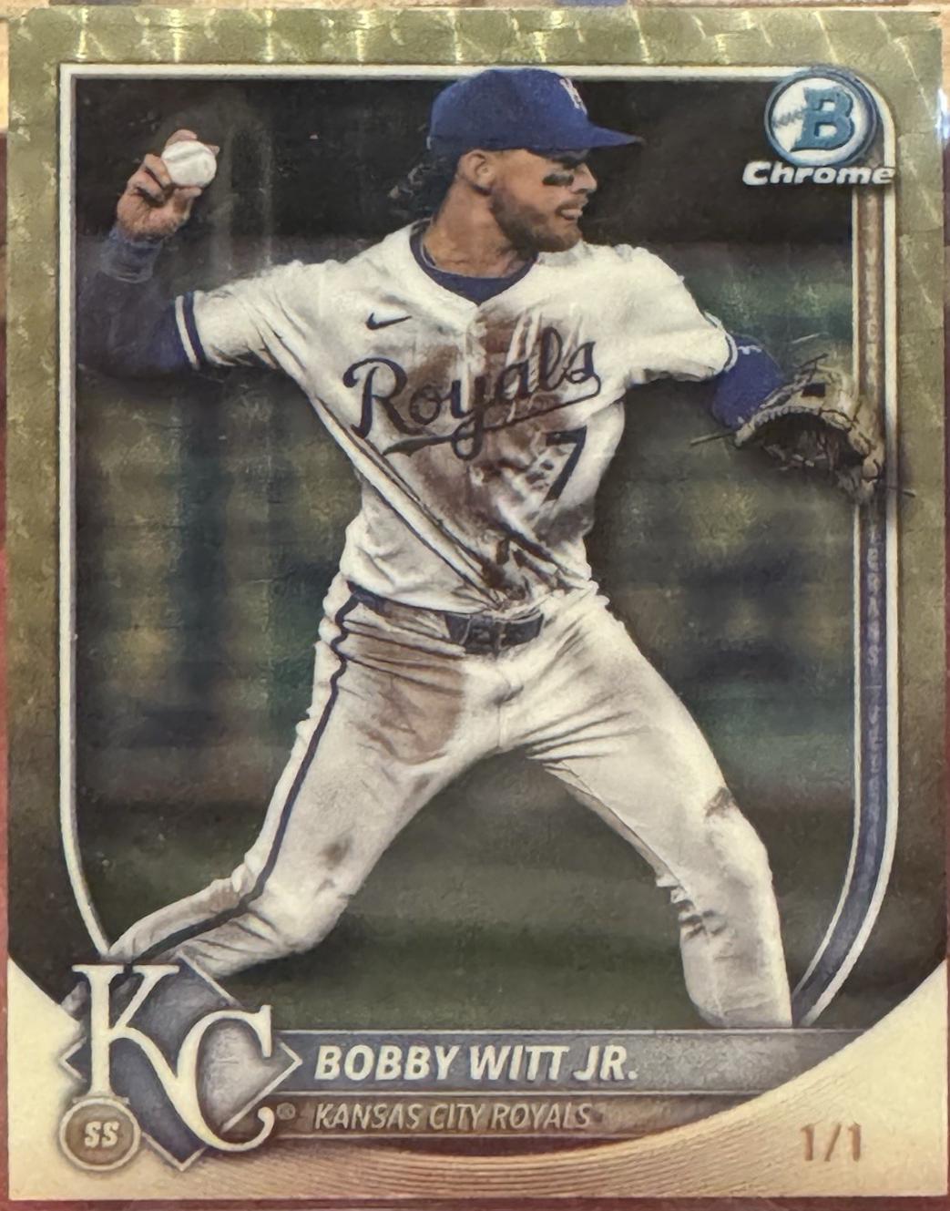 Bobby Witt Jr. [Superfractor] #7