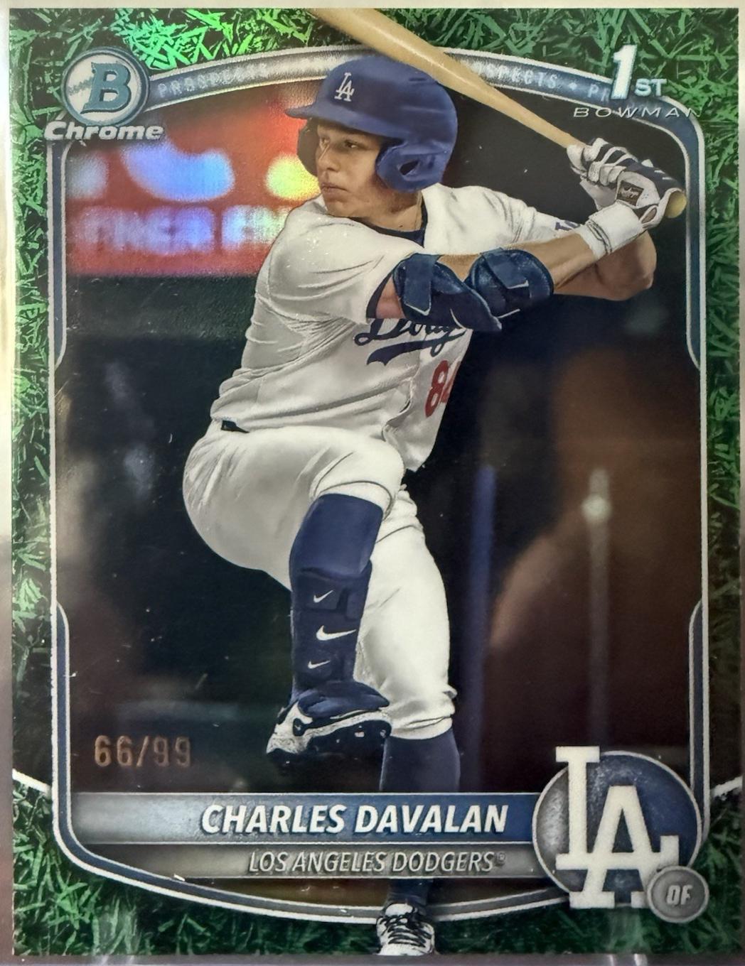 Charles Davalan [Green Grass Refractor] #BDC-96