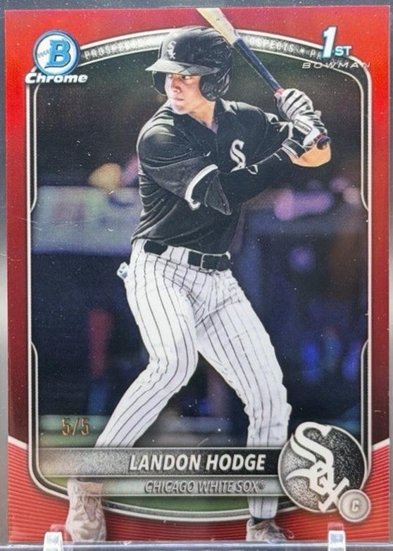 Landon Hodge [Red Geometric] #BDC-93