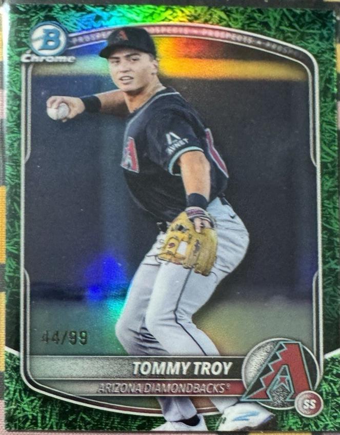 Tommy Troy [Green Grass Refractor] #BDC-36