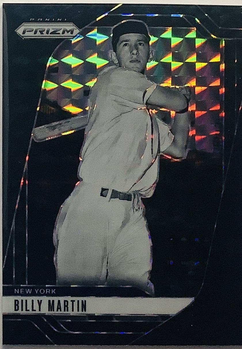 Billy Martin [Black Finite Prizm] #109