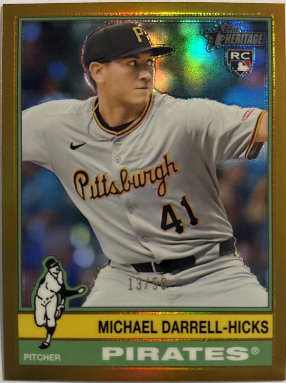 Michael Darrell-Hicks [Gold Chrome] #655
