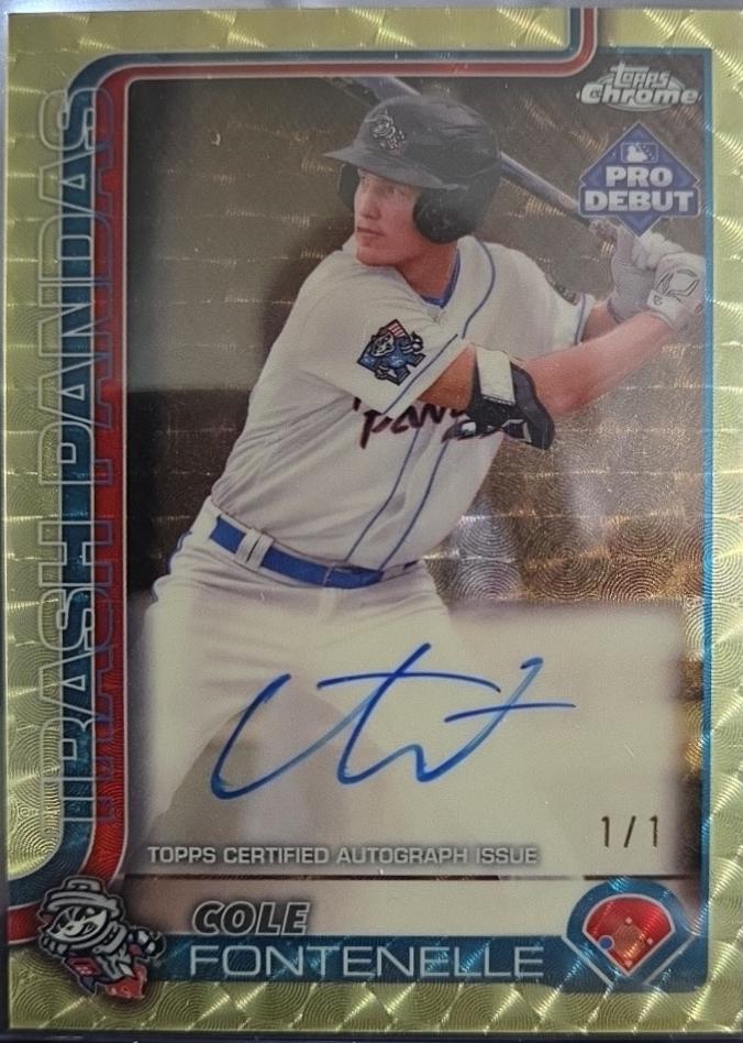Cole Fontenelle [Superfractor Autograph] #PDC-111