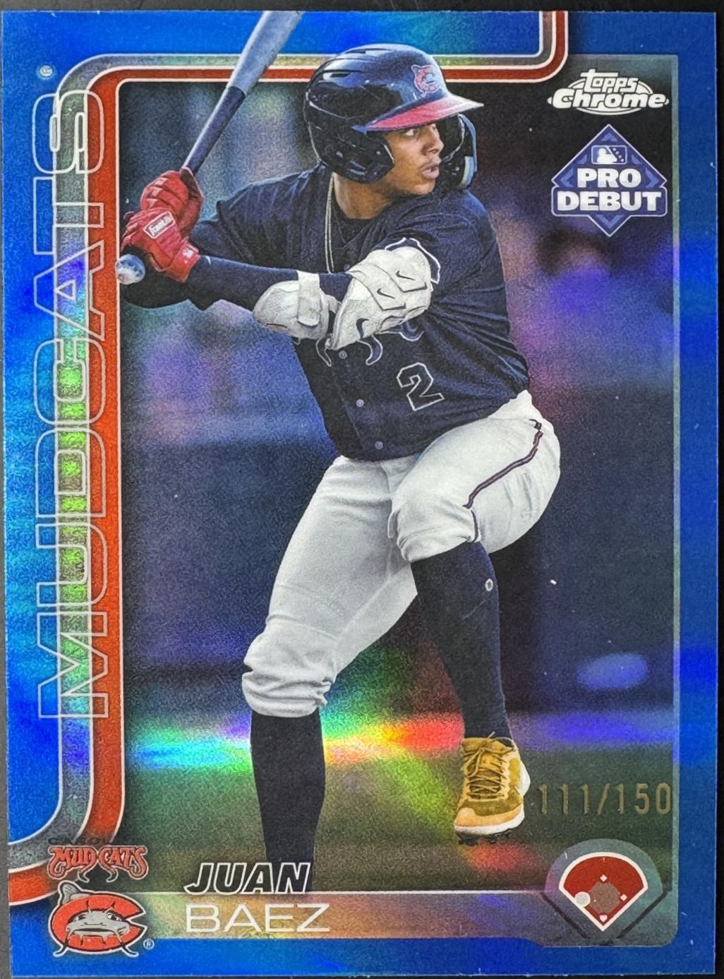 Juan Baez [Blue Refractor] #PDC-91