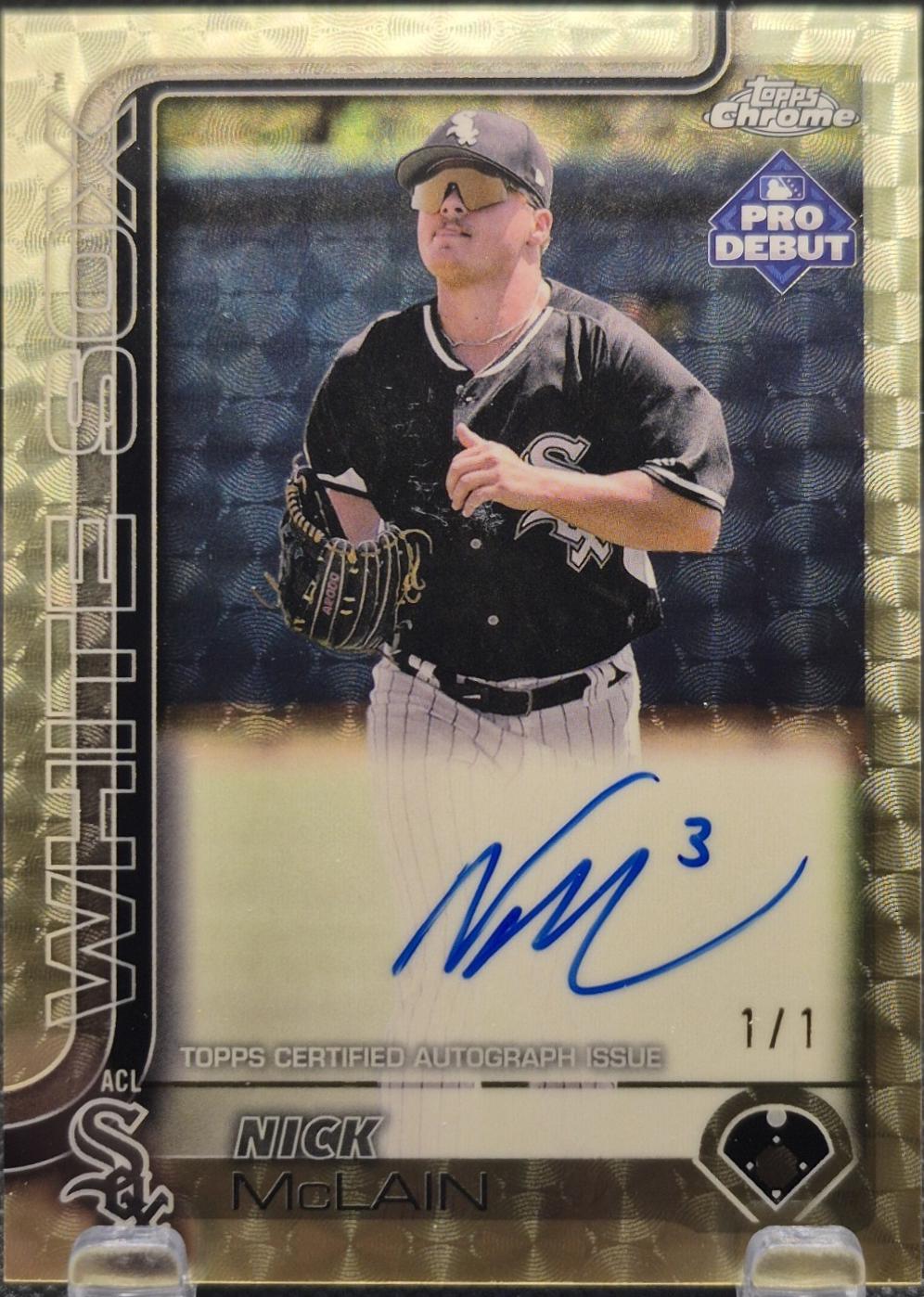 Nick McLain [Superfractor Autograph] #PDC-190
