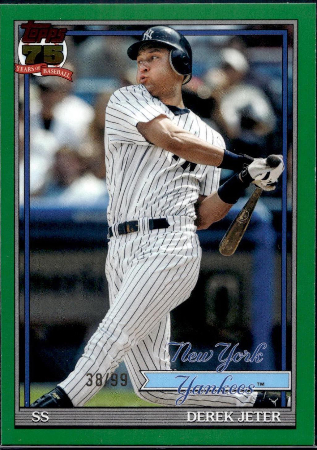 Derek Jeter [Green] #T91-30
