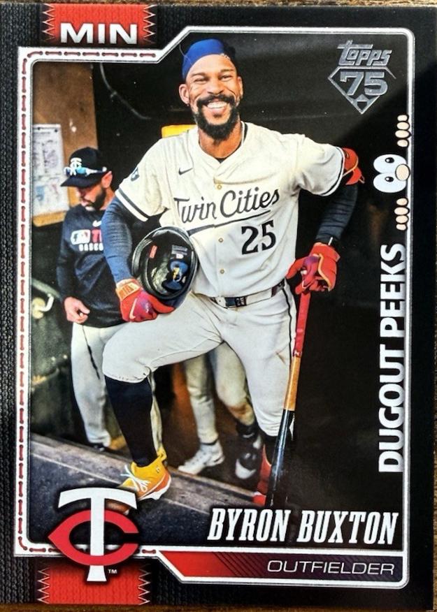 Byron Buxton [Black Dugout Peeks] #255