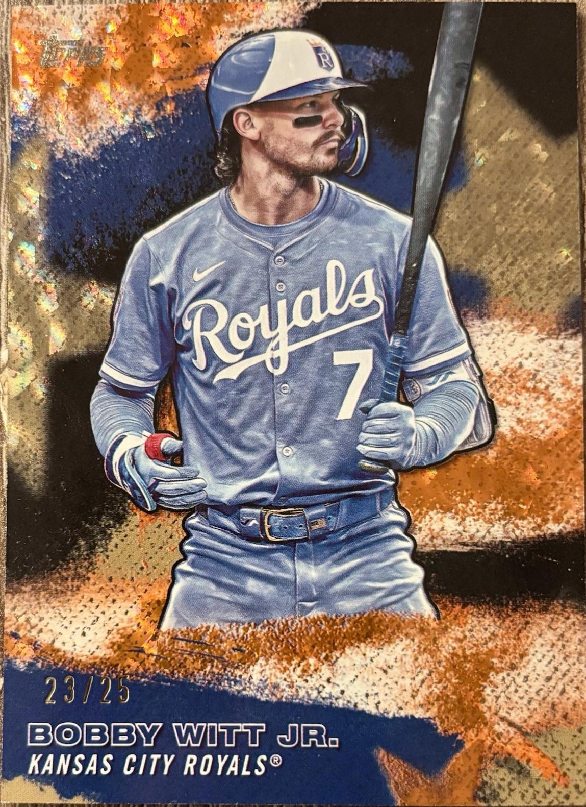 Bobby Witt Jr. [Orange Crackleboard Foil] #SMLB-5