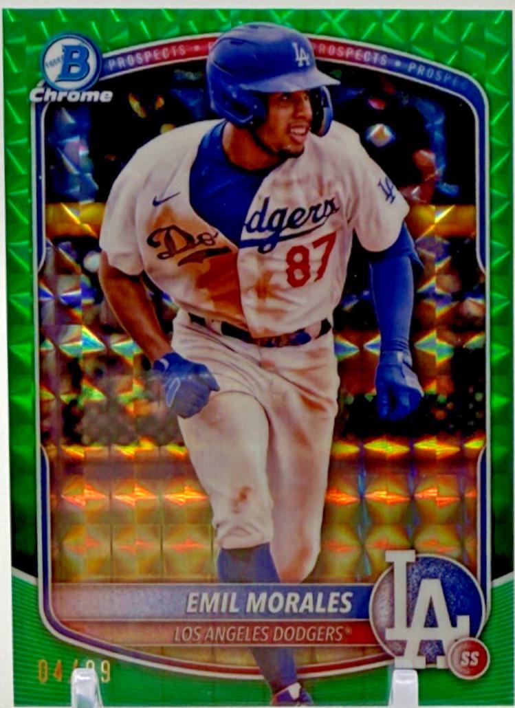 Emil Morales [Green Geometric] #BCP-127