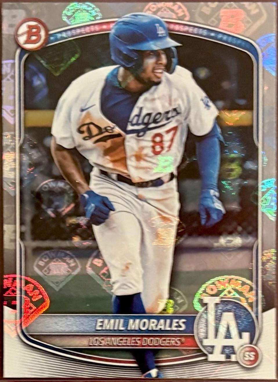 Emil Morales [Logo Foil] #BCP-127