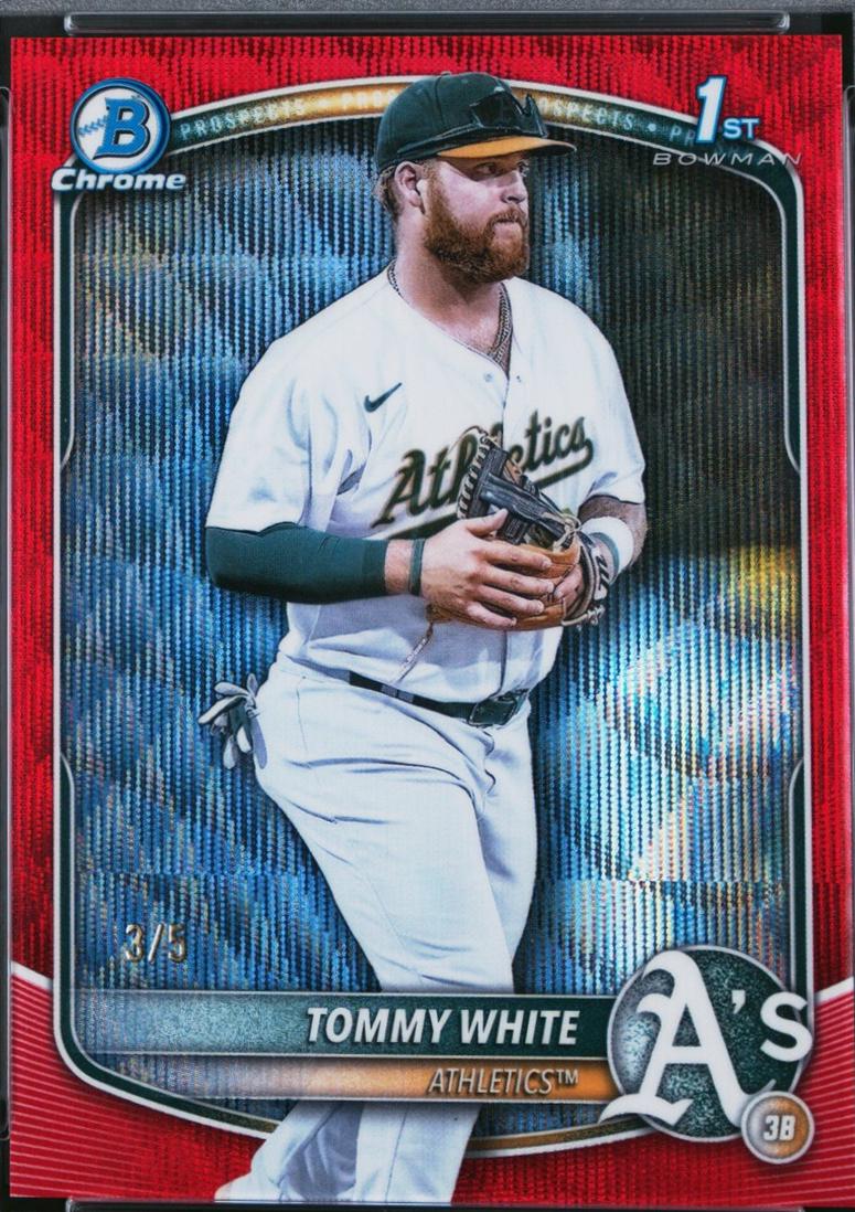 Tommy White [Red Wave Refractor] #BCP-251