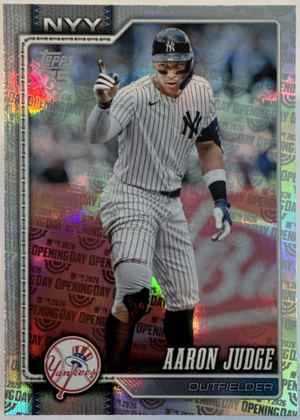 Aaron Judge [Player Number Variation] #1