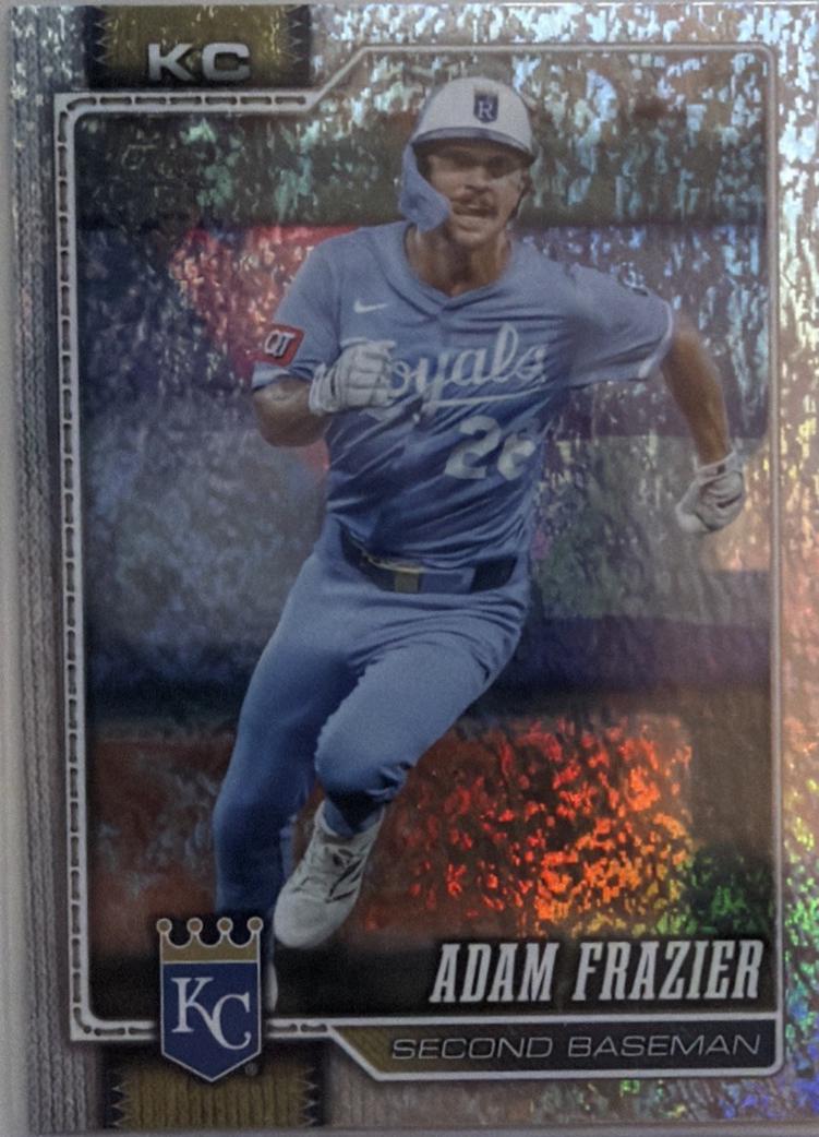 Adam Frazier [Silver Crackleboard] #181